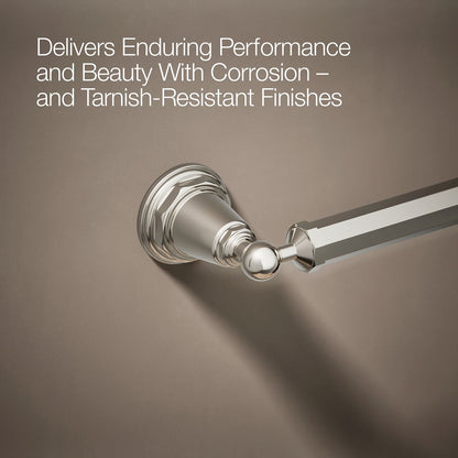 KOHLER K-13109 Pinstripe 24" towel bar
