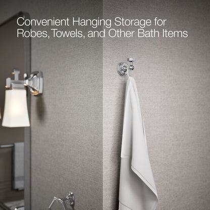 KOHLER K-13113 Pinstripe Robe hook