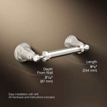 KOHLER K-13114 Pinstripe Toilet paper holder