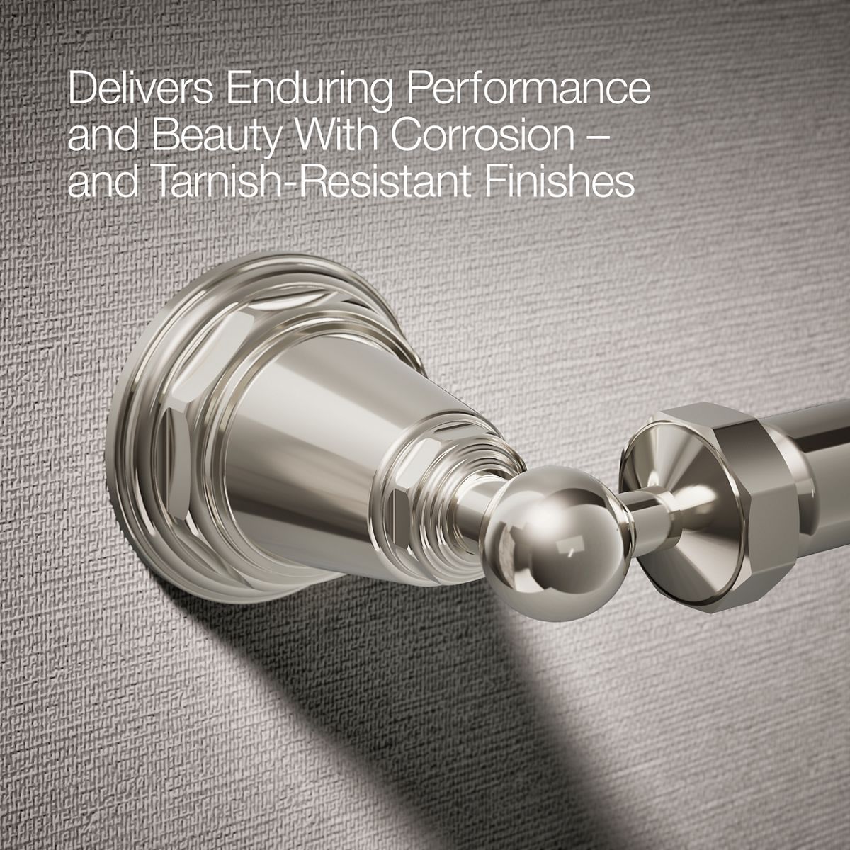 KOHLER K-13114 Pinstripe Toilet paper holder