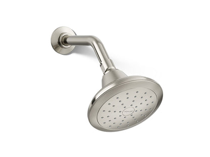 KOHLER K-13137-AK Pinstripe Single-function showerhead, 2.5 gpm