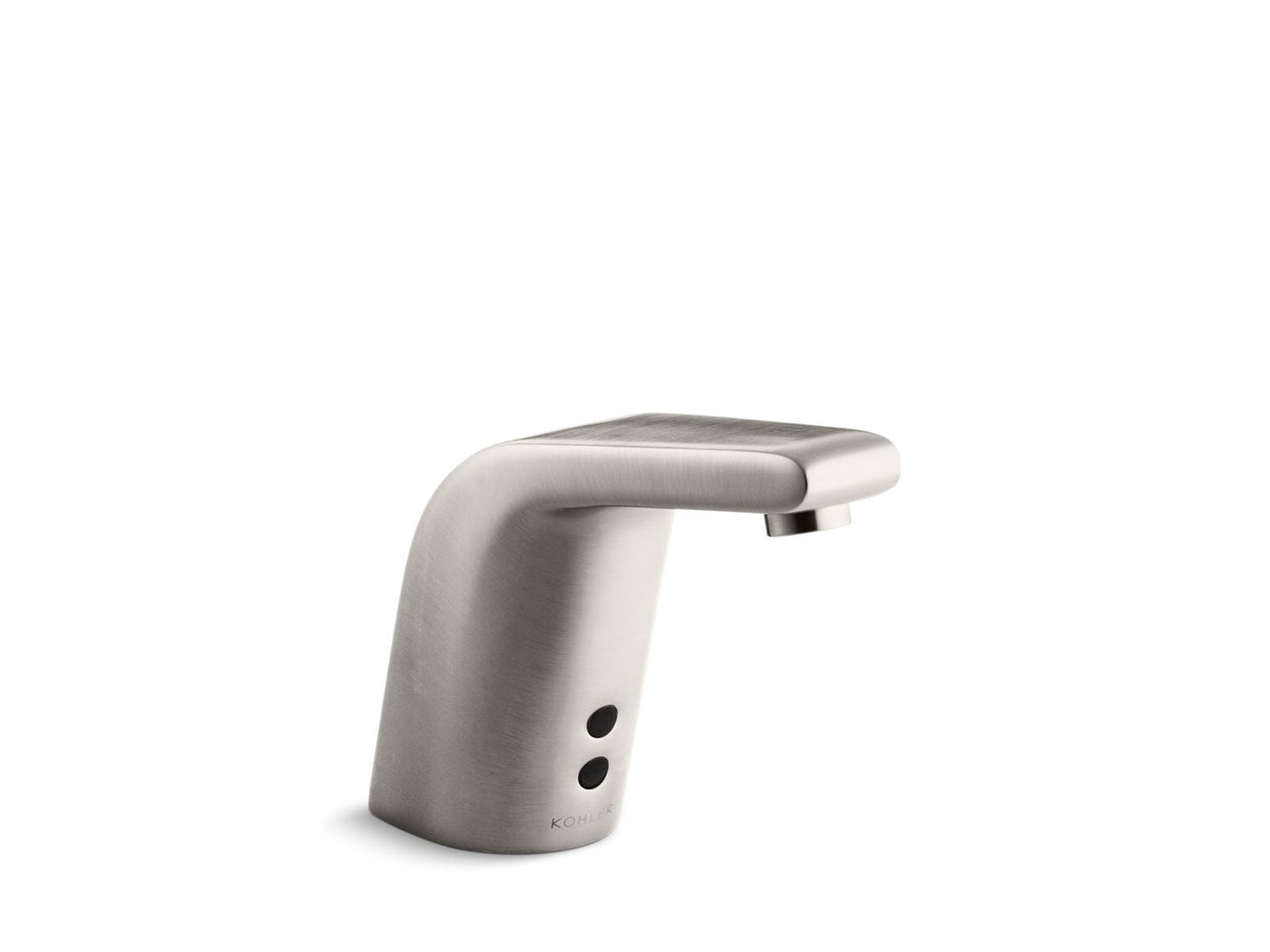 KOHLER K-13463 Sculpted Touchless single-hole lavatory faucet with Insight sensor technology, AC-powered, 0.5 gpm