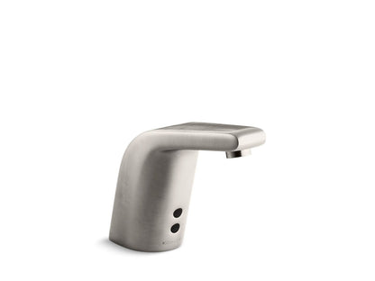 KOHLER K-13463 Sculpted Touchless single-hole lavatory faucet with Insight sensor technology, AC-powered, 0.5 gpm