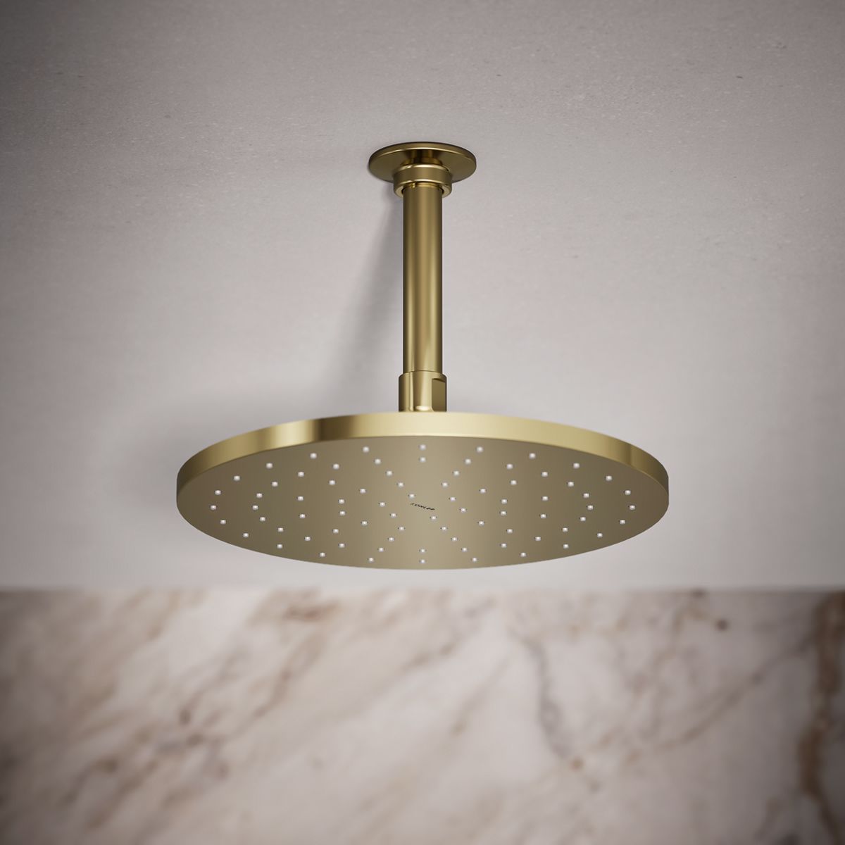 KOHLER Contemporary Round 10" single-function rainhead, 2.5 gpm