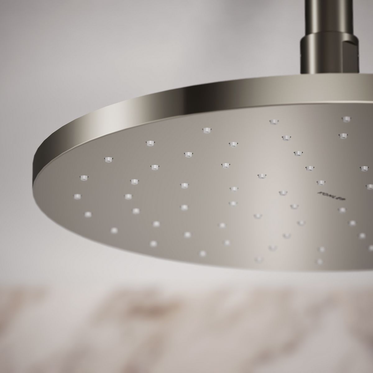 KOHLER Contemporary Round 10" single-function rainhead, 2.5 gpm