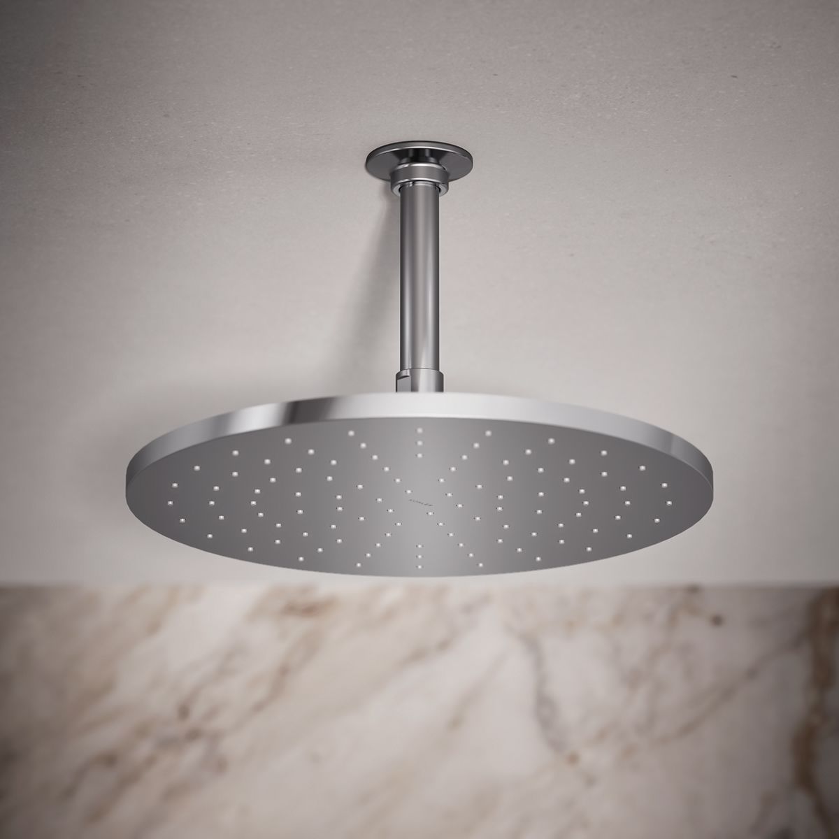 KOHLER Contemporary Round 12" single-function rainhead, 2.5 gpm