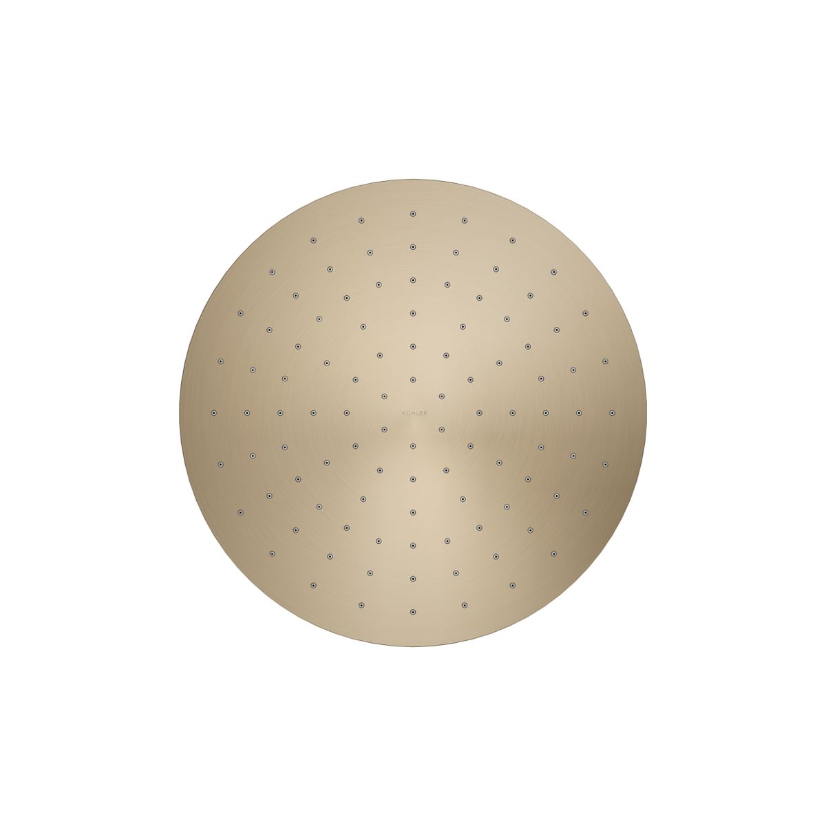 KOHLER Contemporary Round 12" single-function rainhead, 2.5 gpm