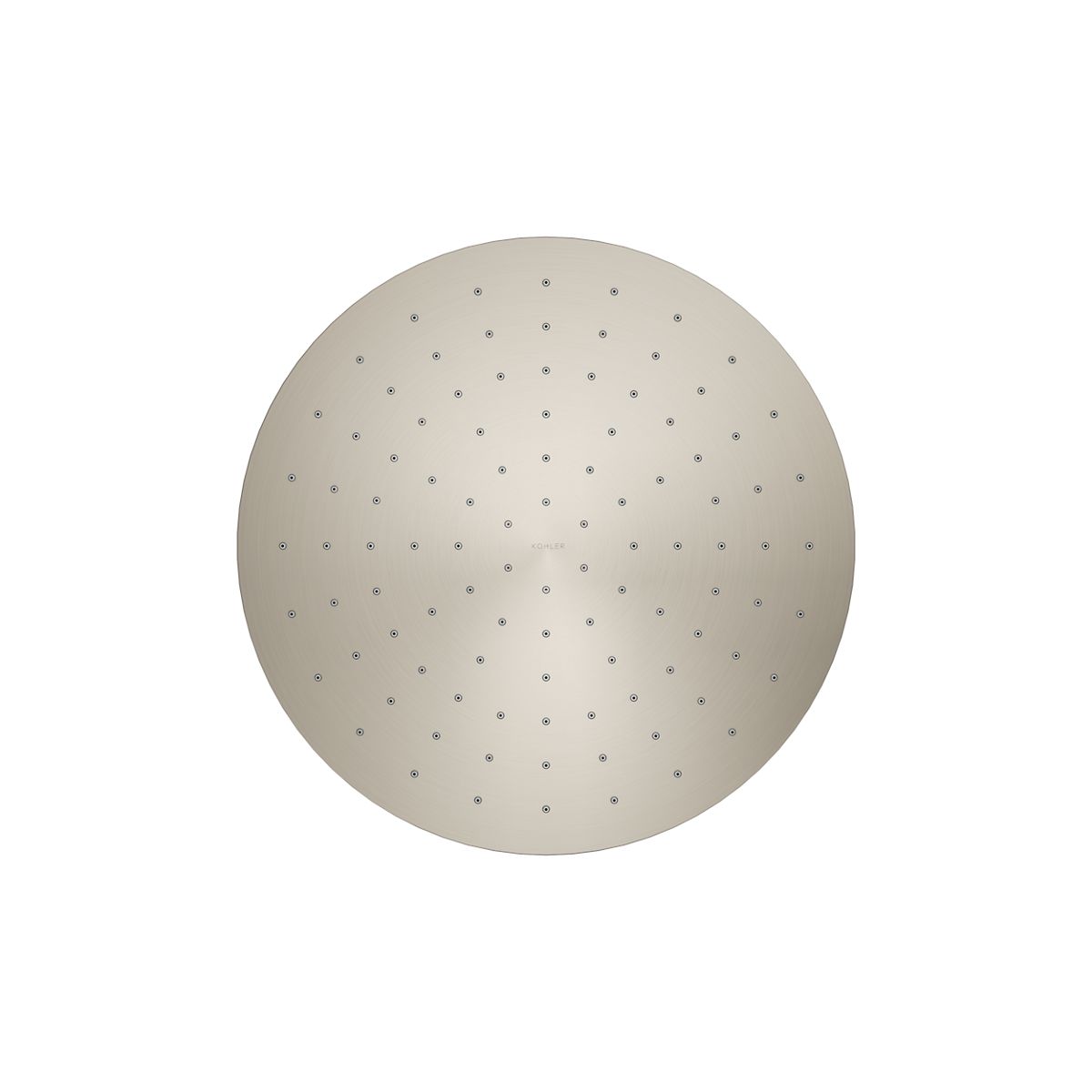 KOHLER Contemporary Round 12" single-function rainhead, 2.5 gpm