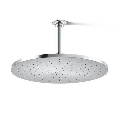 KOHLER Contemporary Round 14” single-function rainhead, 2.5 gpm