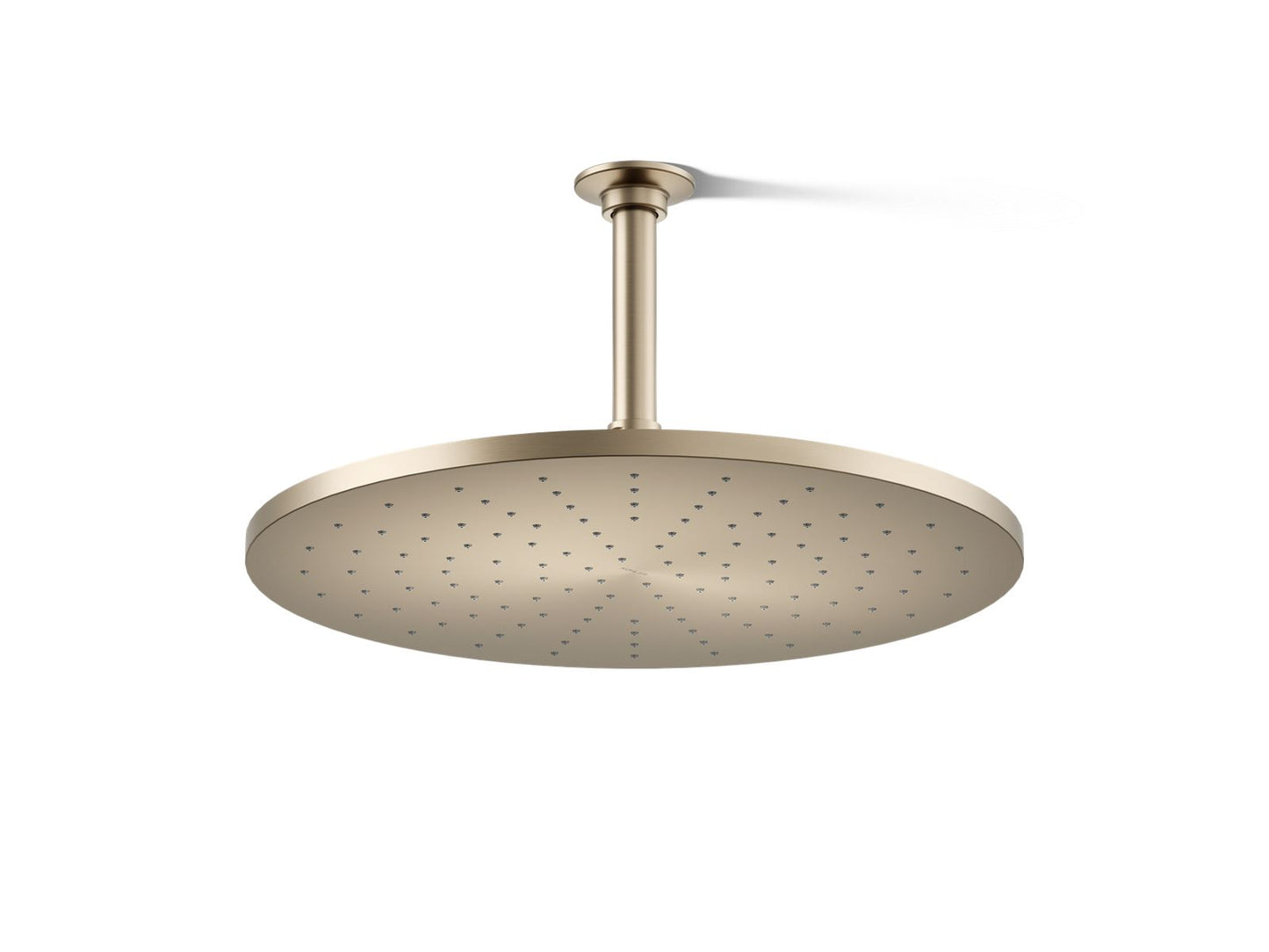 KOHLER Contemporary Round 14” single-function rainhead, 2.5 gpm