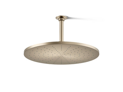 KOHLER Contemporary Round 14” single-function rainhead, 2.5 gpm