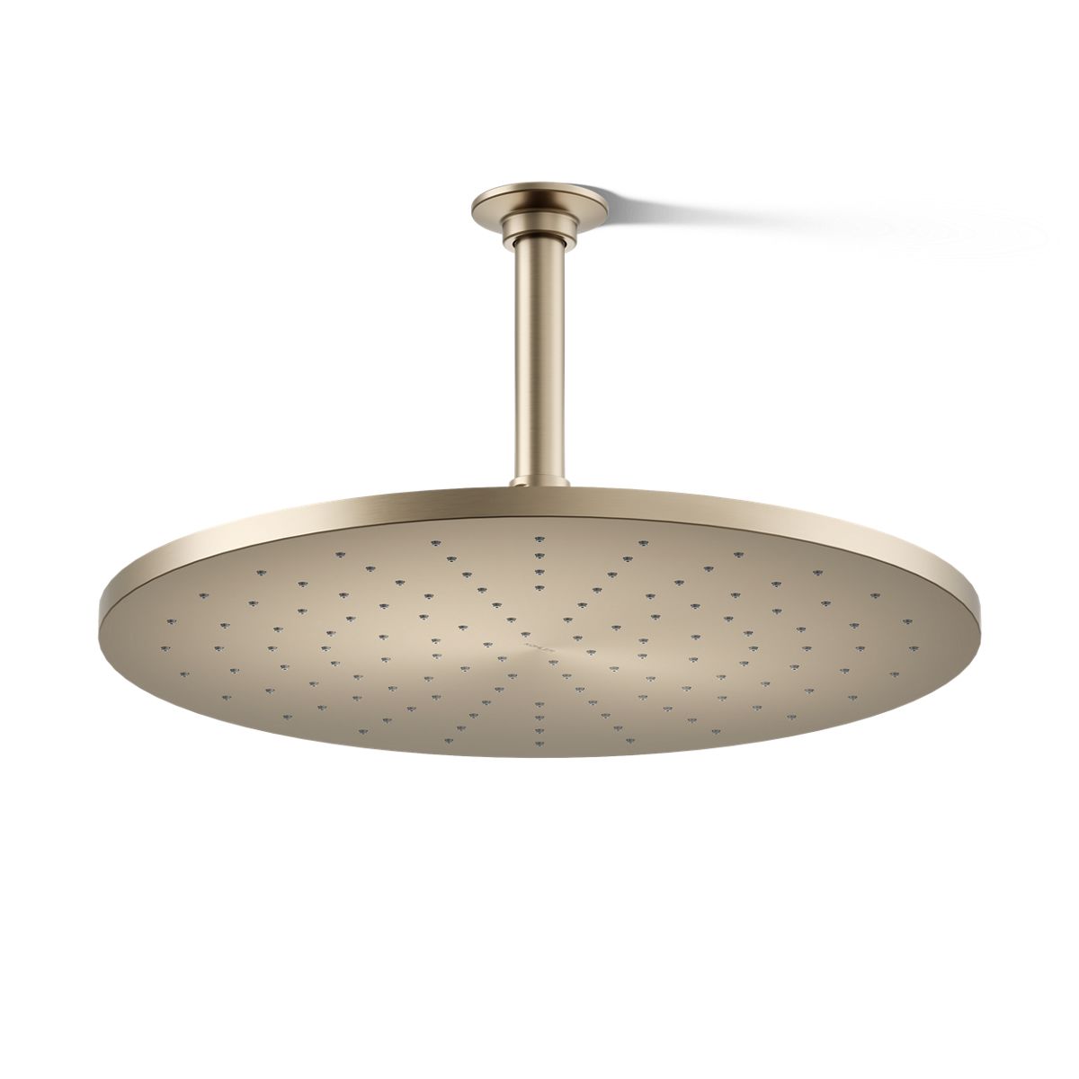KOHLER Contemporary Round 14” single-function rainhead, 2.5 gpm