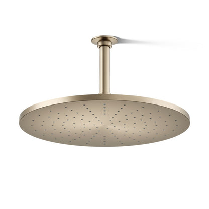 KOHLER Contemporary Round 14” single-function rainhead, 2.5 gpm