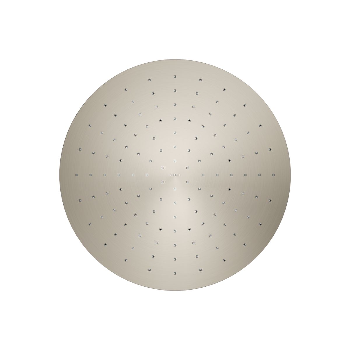 KOHLER Contemporary Round 14” single-function rainhead, 2.5 gpm