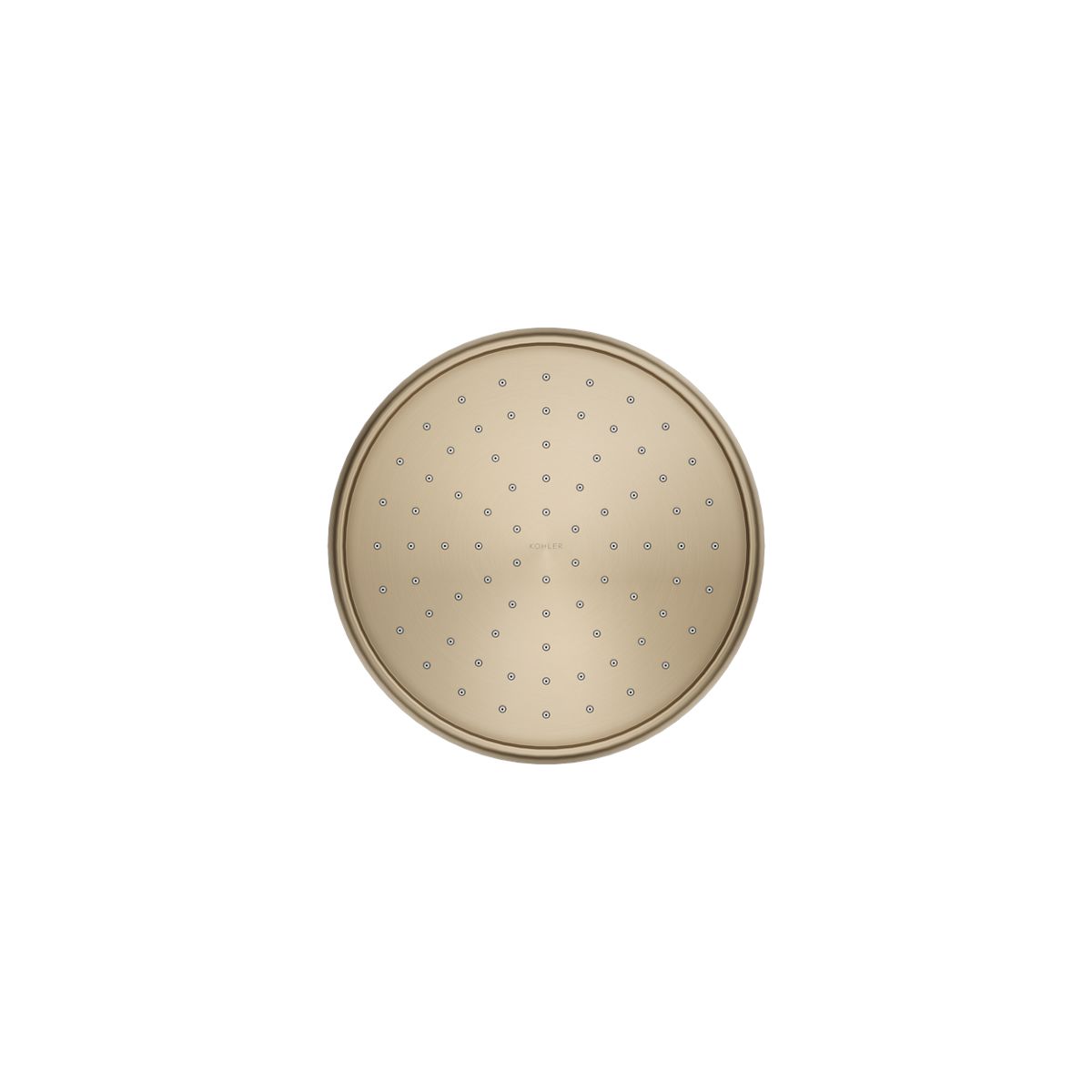 KOHLER K-13692 8" 2.5 gpm rainhead with Katalyst air-induction technology