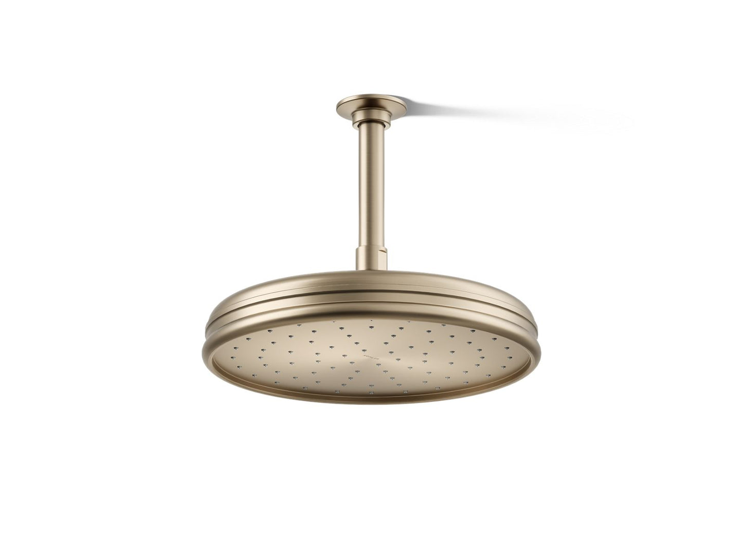 KOHLER K-13693 10" 2.5 gpm rainhead with Katalyst air-induction technology