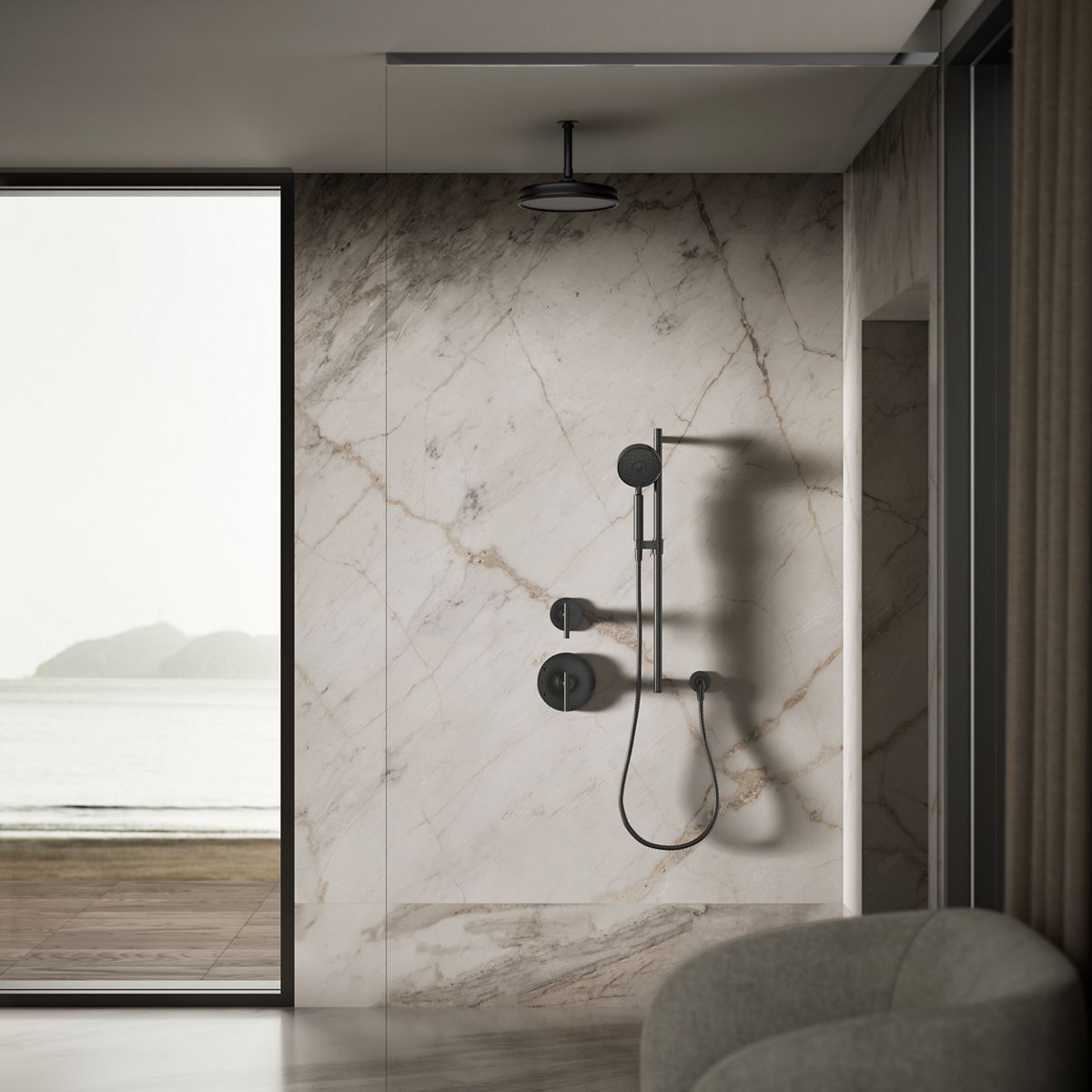 KOHLER K-13693-G Traditional 10" single-function rainhead, 1.75 gpm