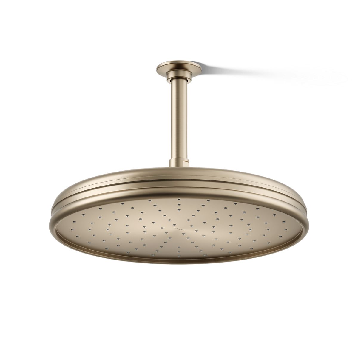 KOHLER K-13694 12" 2.5 gpm rainhead with Katalyst air-induction technology