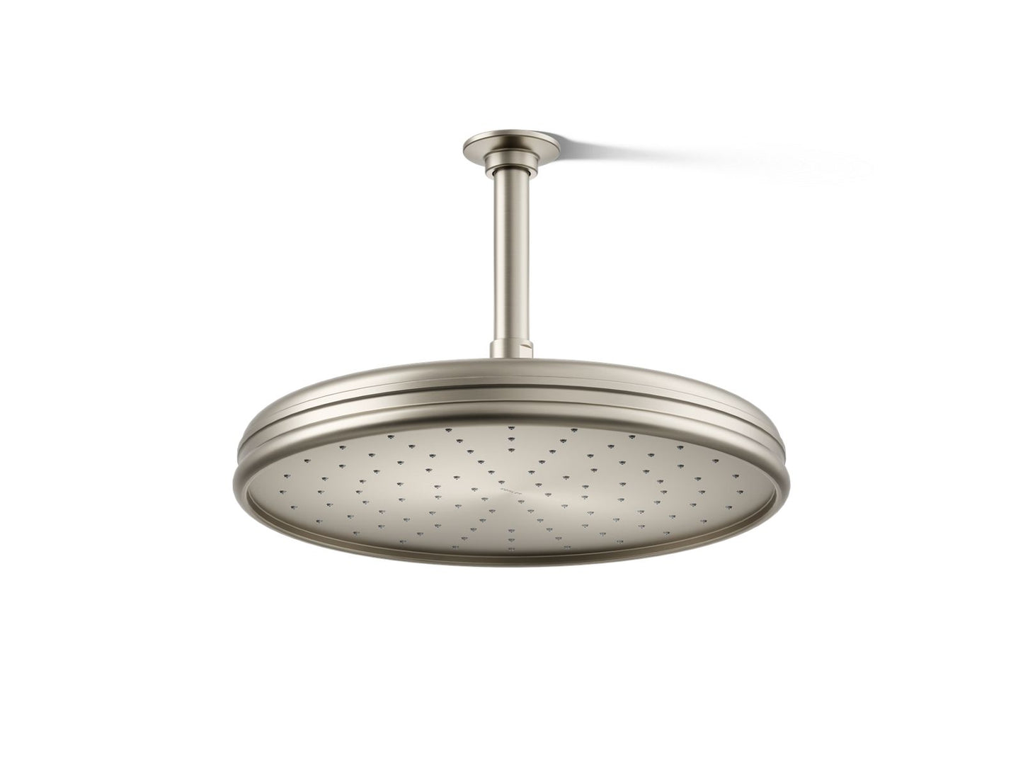 KOHLER K-13694 12" 2.5 gpm rainhead with Katalyst air-induction technology