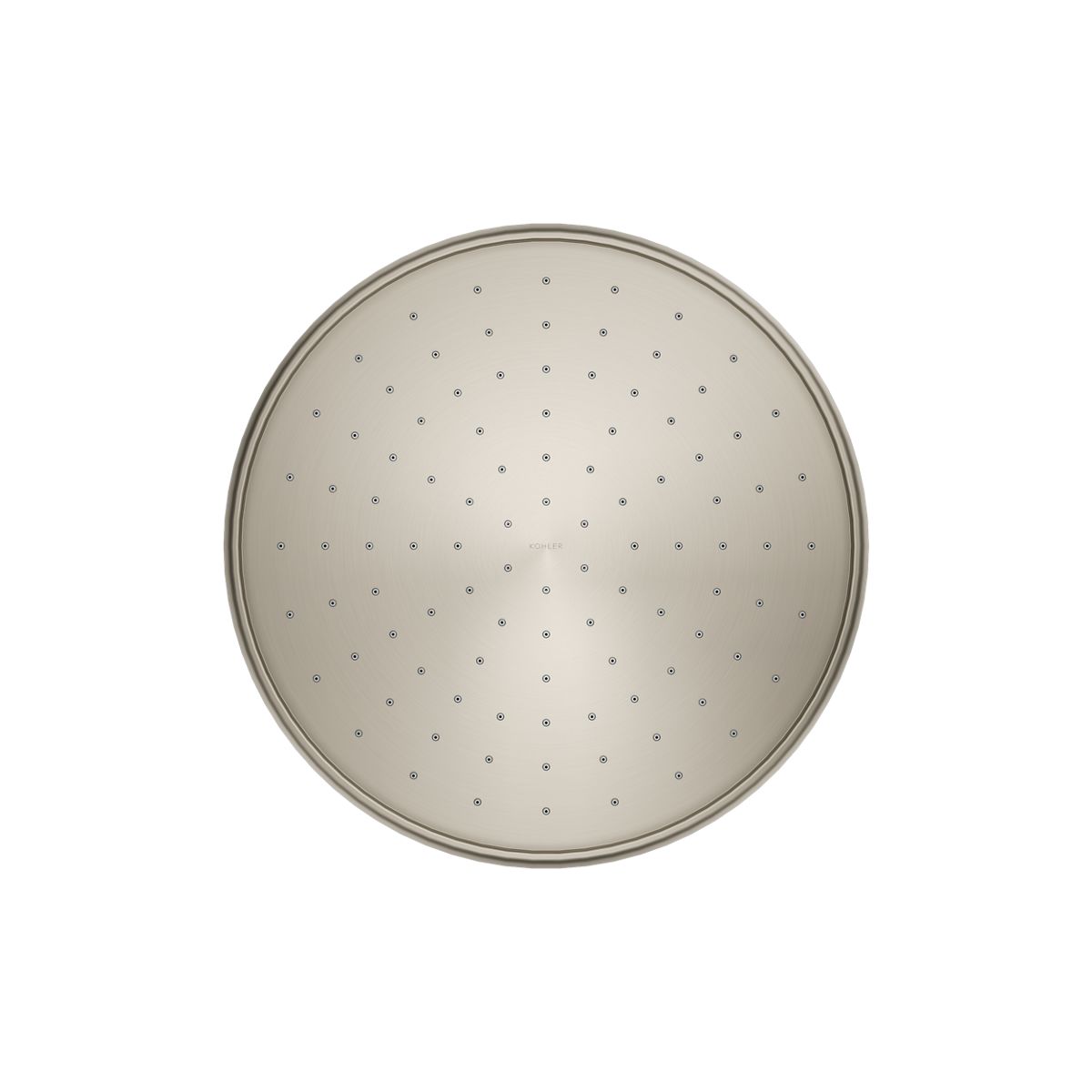 KOHLER K-13694 12" 2.5 gpm rainhead with Katalyst air-induction technology
