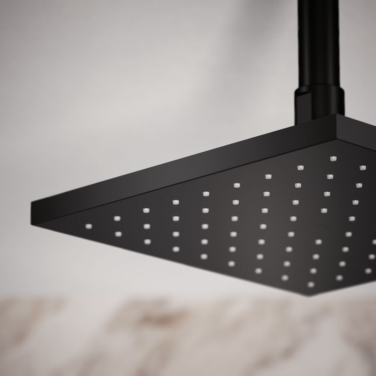 KOHLER Contemporary Square 8" single-function rainhead, 2.5 gpm