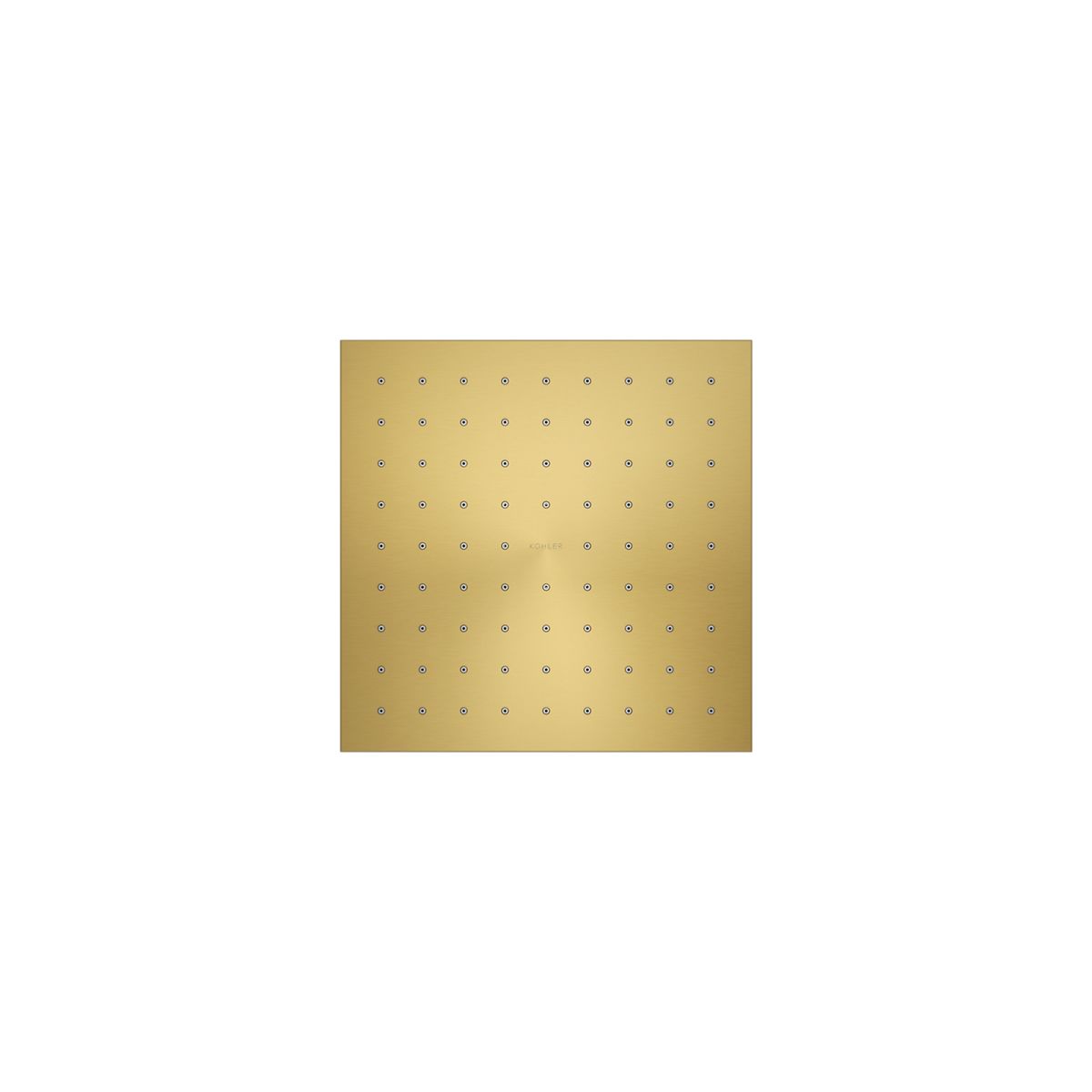 KOHLER Contemporary Square 8" single-function rainhead, 2.5 gpm