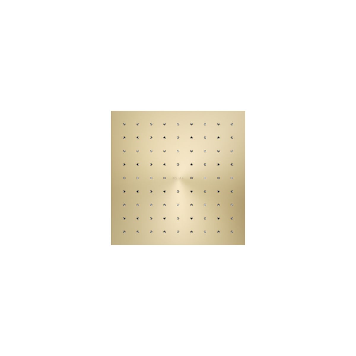 KOHLER Contemporary Square 8" single-function rainhead, 2.5 gpm