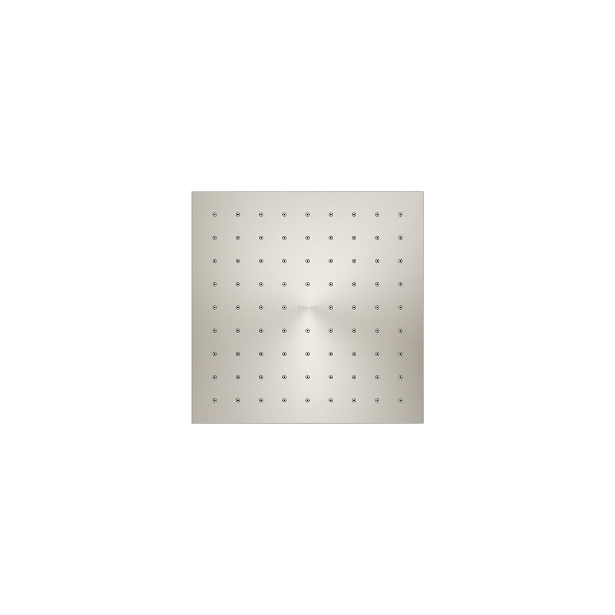 KOHLER Contemporary Square 8" single-function rainhead, 1.75 gpm
