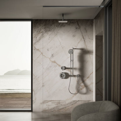 KOHLER Contemporary Square 8" single-function rainhead, 1.75 gpm