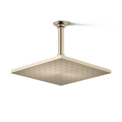 KOHLER Contemporary Square 10" single-function rainhead, 2.5 gpm