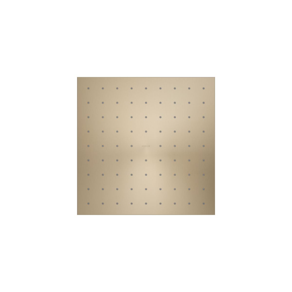 KOHLER Contemporary Square 10" single-function rainhead, 2.5 gpm