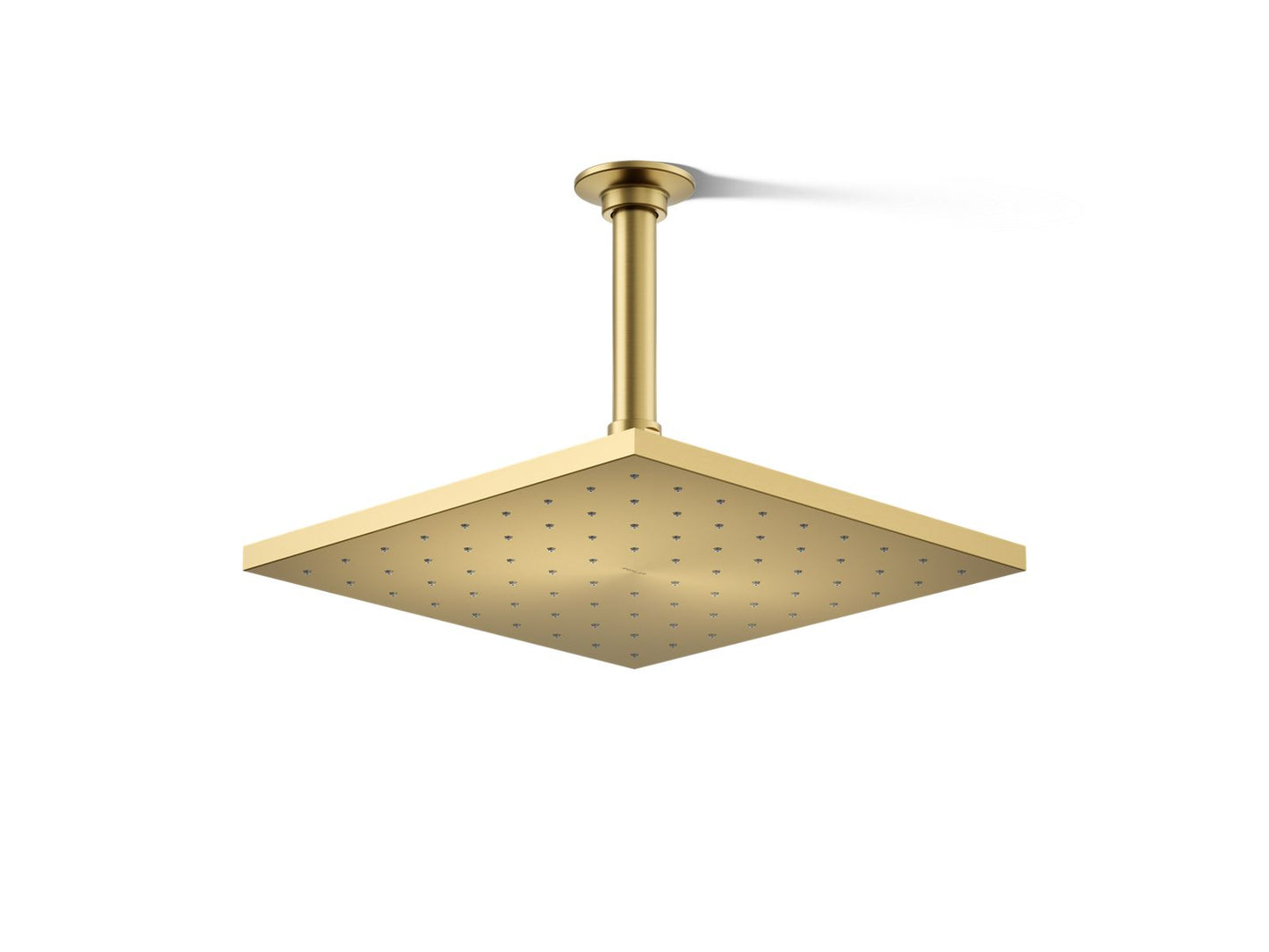 KOHLER Contemporary Square 10" single-function rainhead, 2.5 gpm