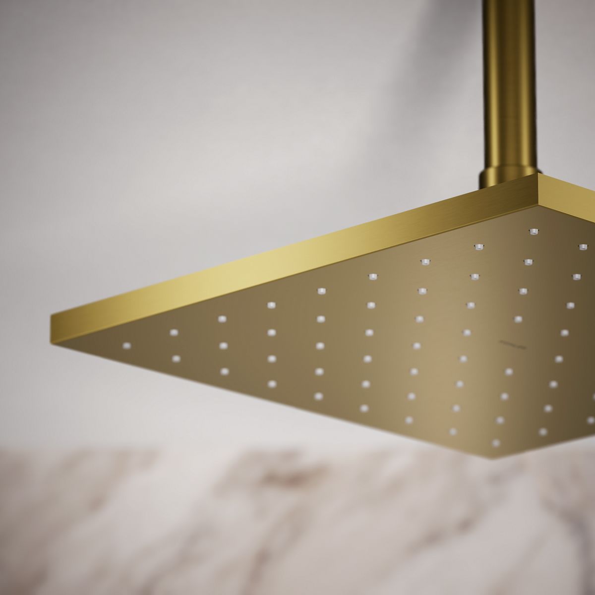 KOHLER Contemporary Square 10" single-function rainhead, 2.5 gpm