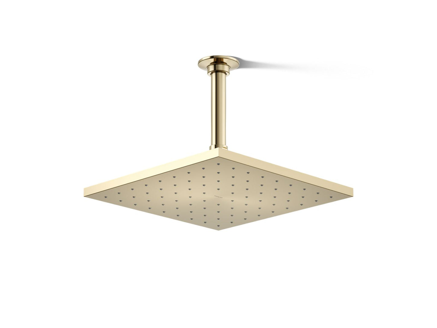 KOHLER Contemporary Square 10" single-function rainhead, 2.5 gpm
