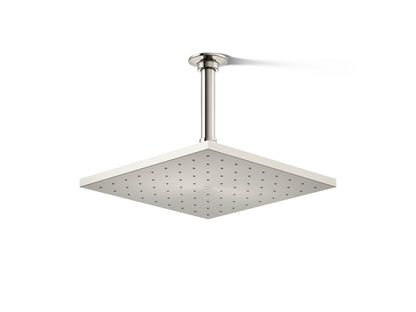 KOHLER Contemporary Square 10" single-function rainhead, 2.5 gpm