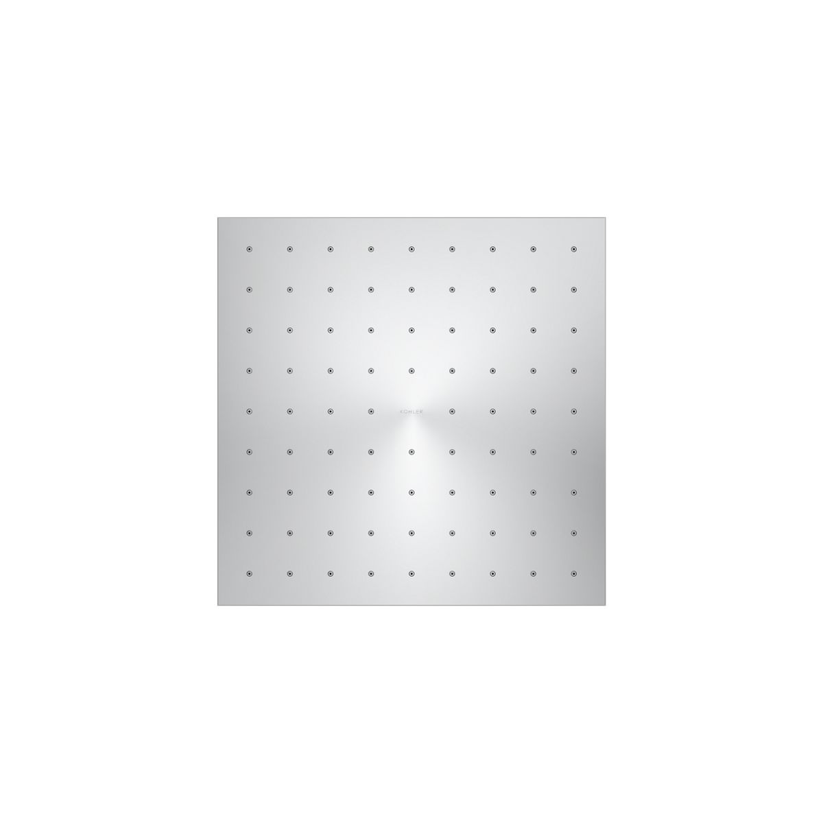 KOHLER Contemporary Square 10" single-function rainhead, 1.75 gpm