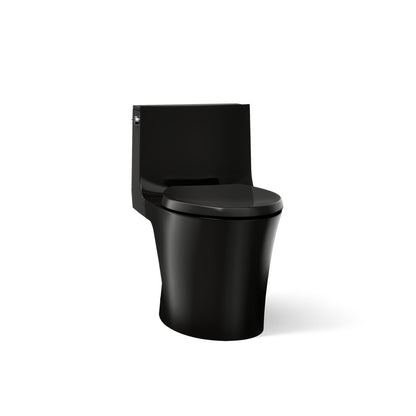 KOHLER K-1381 Veil One-piece elongated toilet with skirted trapway, dual-flush