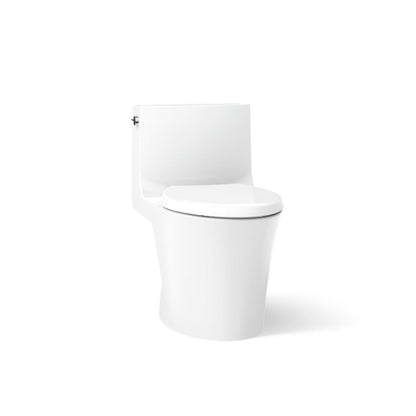 KOHLER K-1381 Veil One-piece elongated toilet with skirted trapway, dual-flush