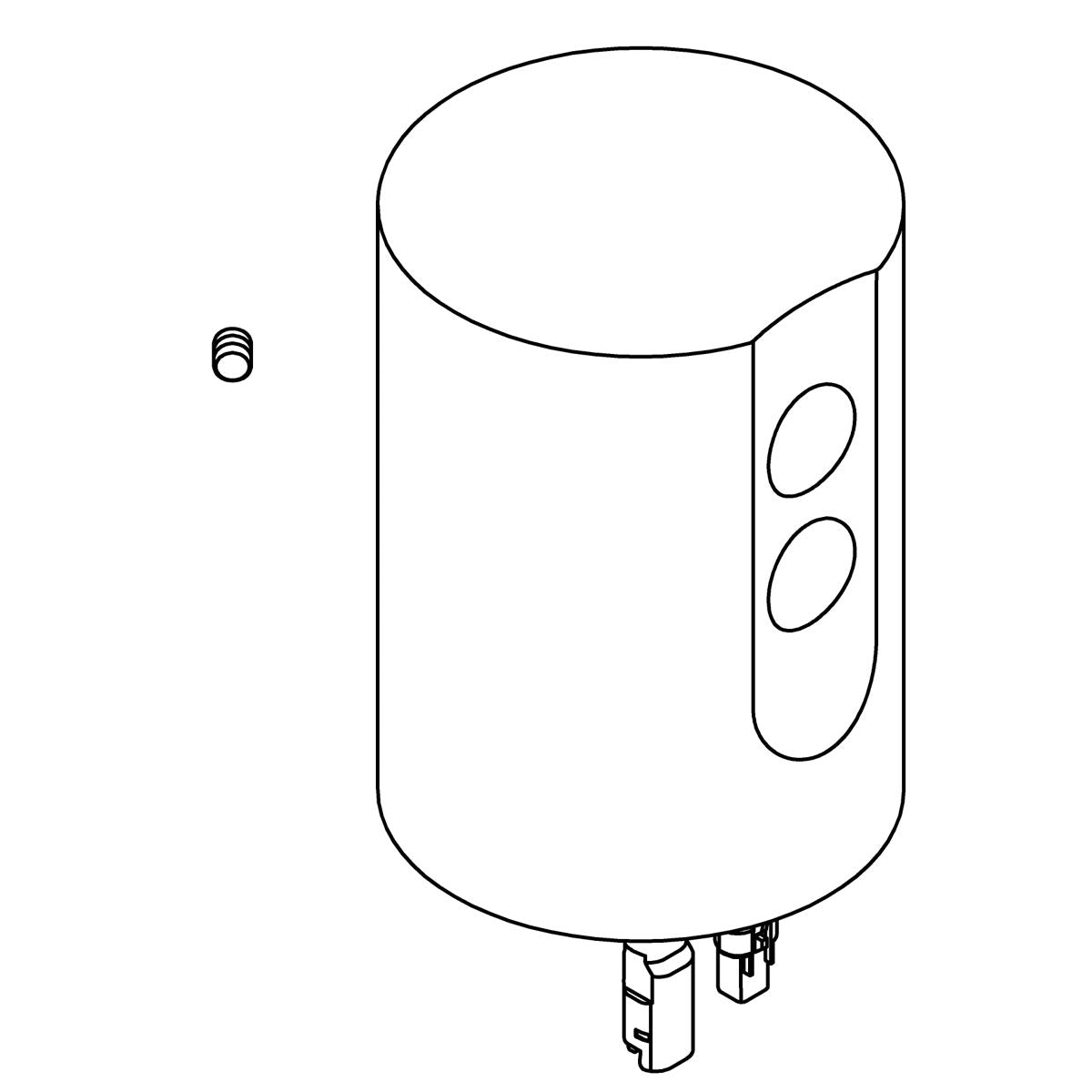 KOHLER K-1388288 Cover Assembly, Tripoint 1.28 Gpf Toilet, polished chrome