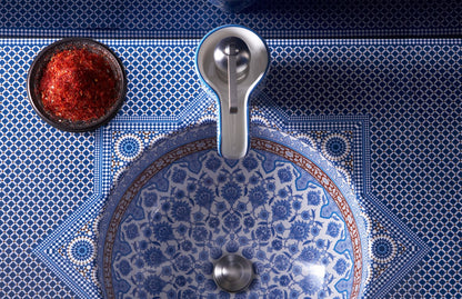Shows close up detail of product in room