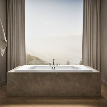 KOHLER Memoirs 72" x 42" drop-in bath