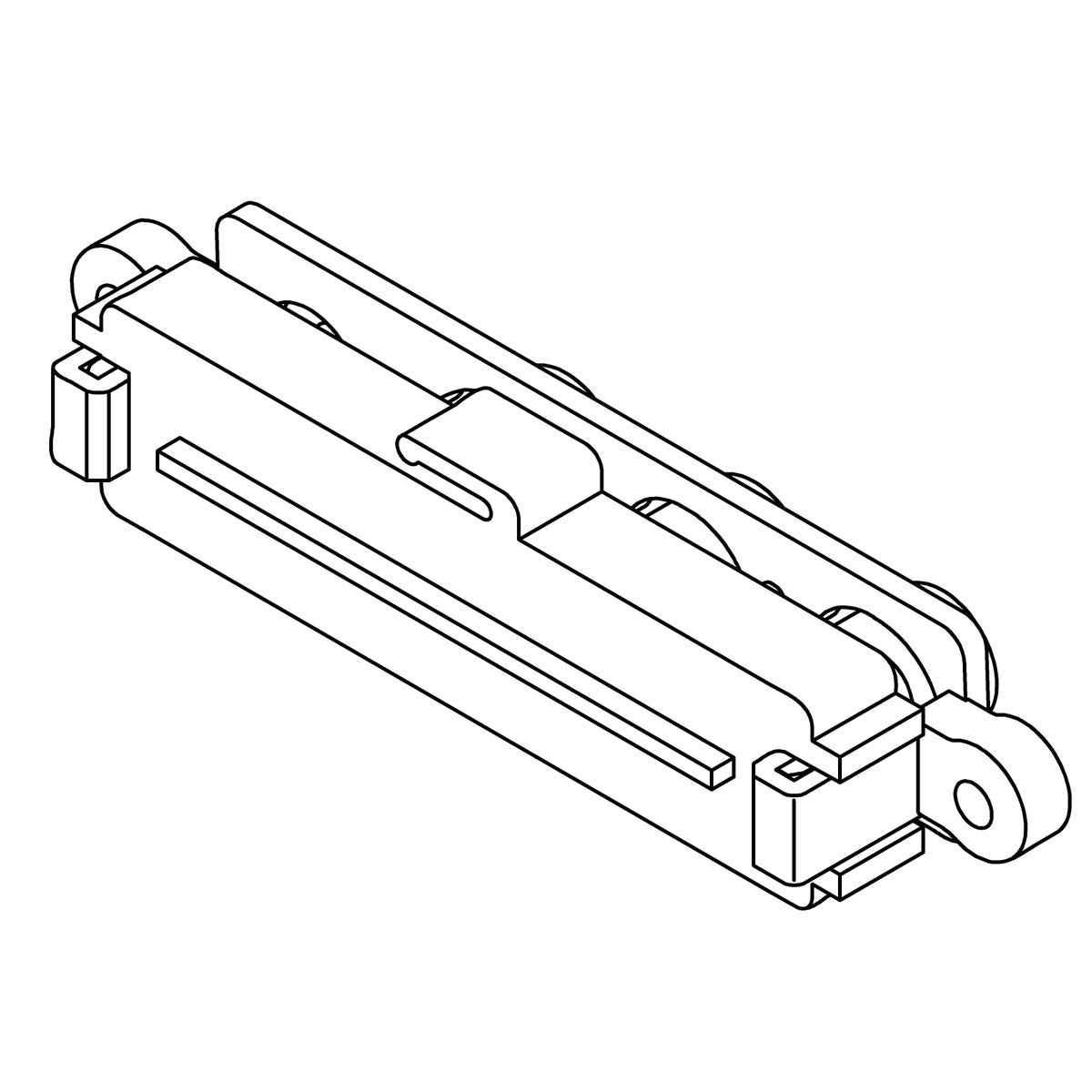 KOHLER K-1418451 Small Panel Assembly, black black