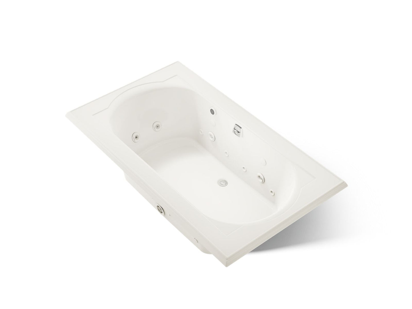 KOHLER K-1418-AH Memoirs 72" x 42" drop-in Effervescence whirlpool bath