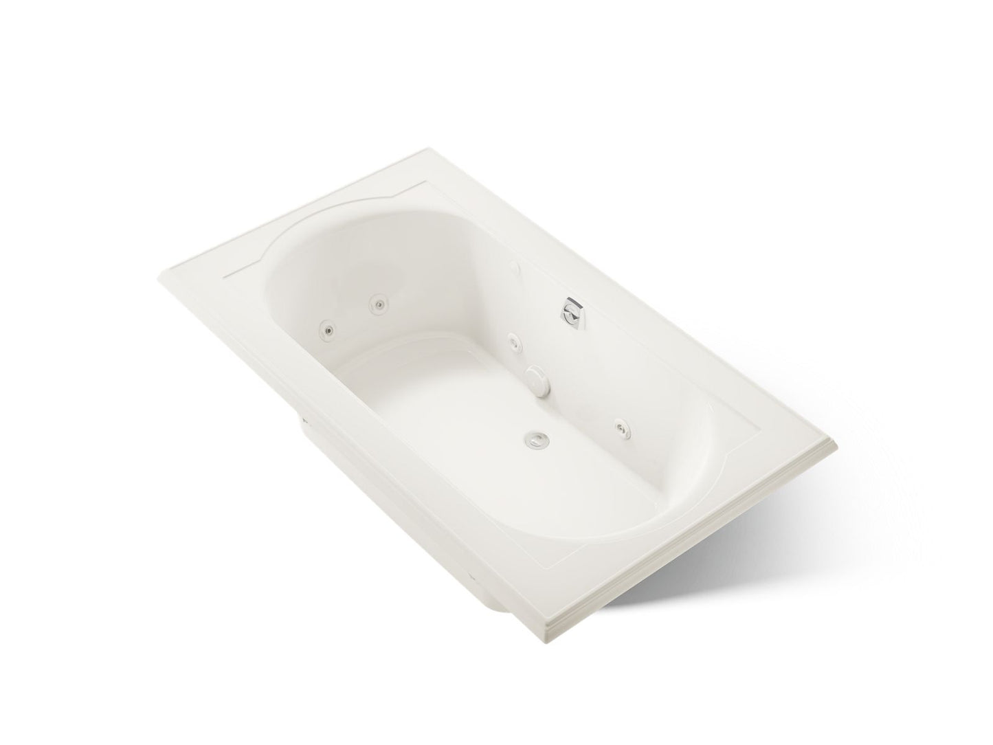 KOHLER K-1418-JHN Memoirs 72" x 42" drop-in whirlpool bath