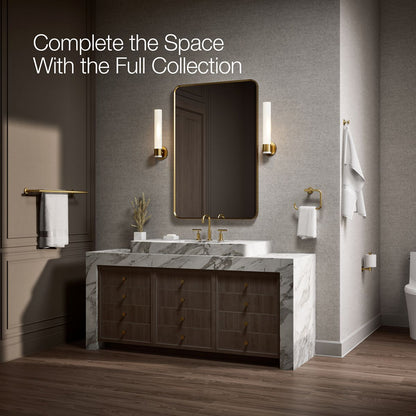 KOHLER Purist 24" Double towel bar