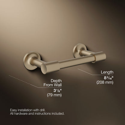 KOHLER Purist Pivoting toilet paper holder