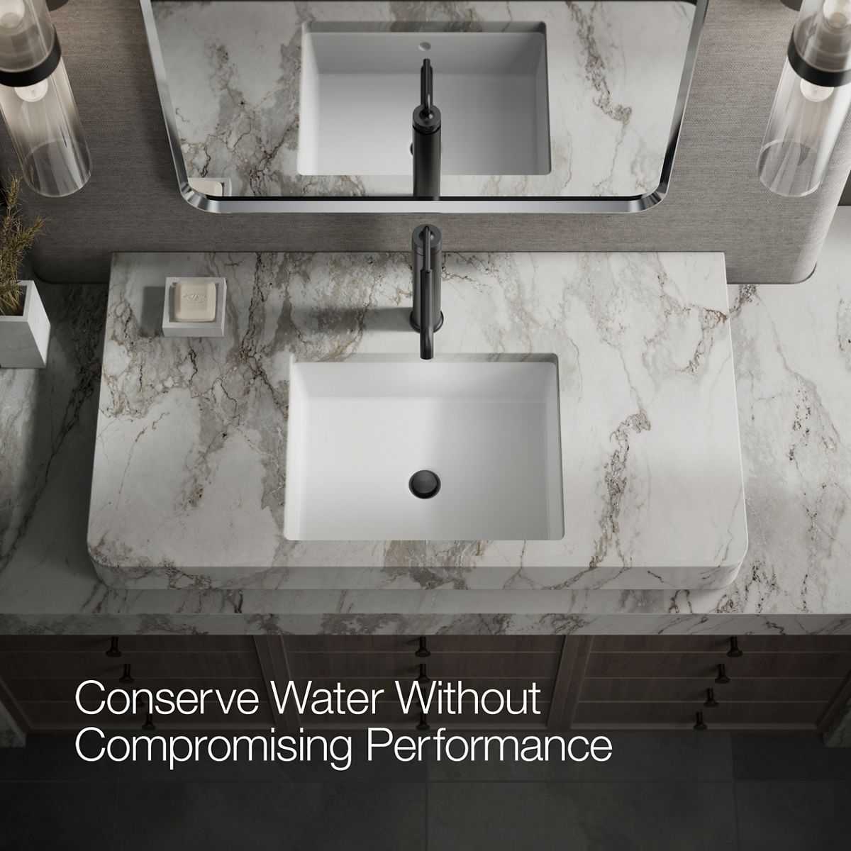 KOHLER Purist Tall single-handle bathroom sink faucet with Lever handle, 1.2 gpm