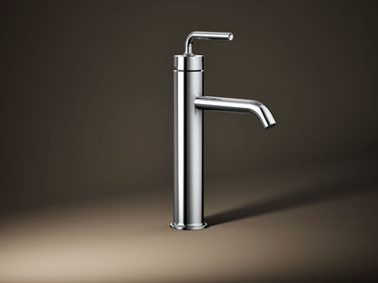 KOHLER Purist Tall single-handle bathroom sink faucet with Lever handle, 1.2 gpm