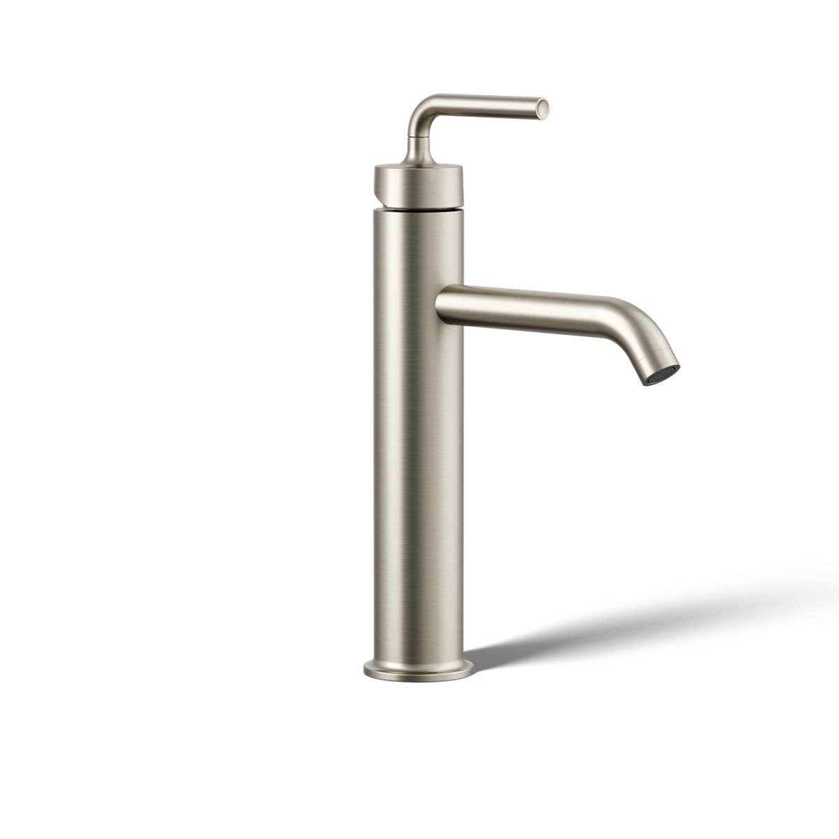 KOHLER Purist Tall single-handle bathroom sink faucet with Lever handle, 1.2 gpm