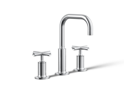 KOHLER Purist Widespread bathroom sink faucet with Cross handles, 1.2 gpm